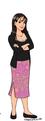 Halliwell Manor Miniatures: Piper Halliwell Acrylic Standee